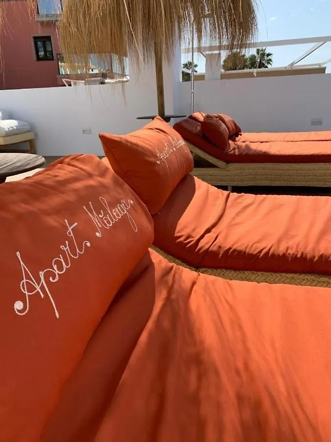 Lägenhet Suite Deluxe Face Mer Apart Malaga Spanien