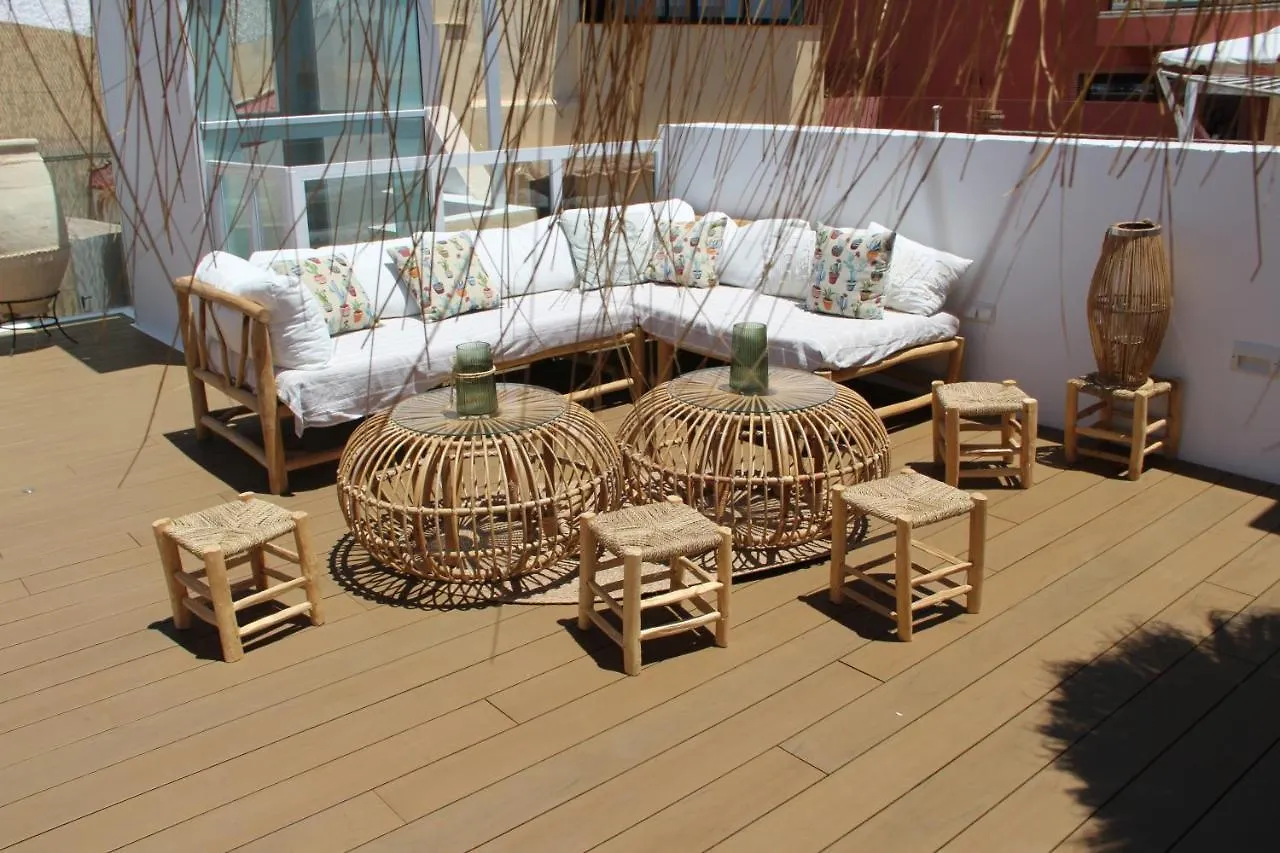 Suite Deluxe Face Mer Apart Malaga Lägenhet